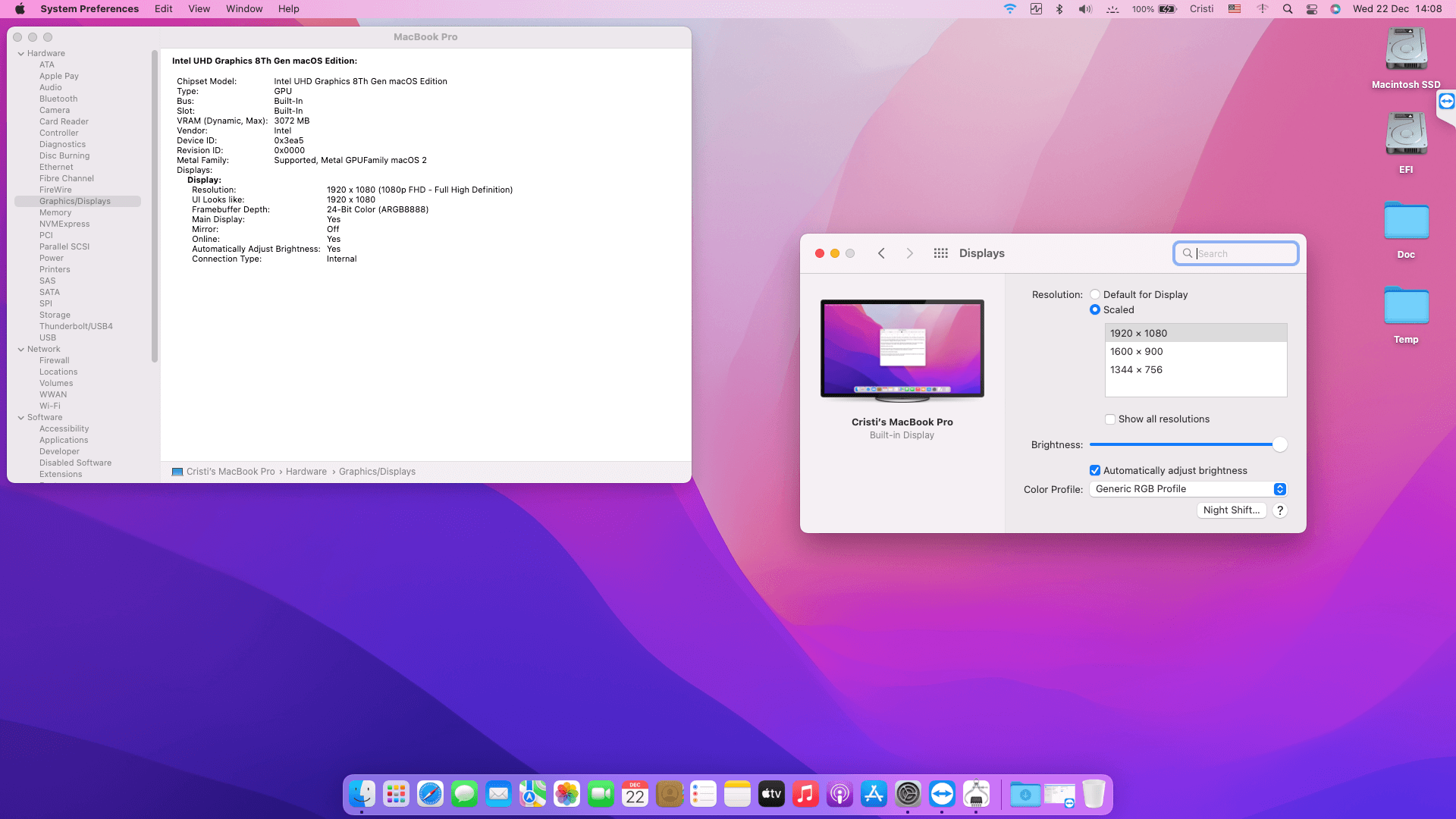 Asus VivoBook S15 X530FA [WhiskeyLake   Intel UHD 8Th Gen + I2C]   OpenCore 3